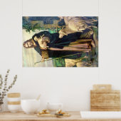 Jesus Christus der gute Hirte Poster (Küche)