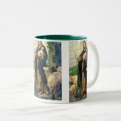 JESUS CHRISTUS DER GUTE HIRTE ZWEIFARBIGE TASSE (VorderseiteRechts)