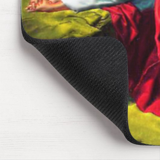 Jesus Christus, der im Garten von Gethsemane betet Mousepad (Ecke)