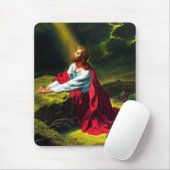 Jesus Christus, der im Garten von Gethsemane betet Mousepad (Mit Mouse)