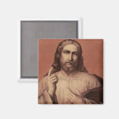 Jesus Christus, der Lehrer Magnet (Vorderseite/Rückseite)