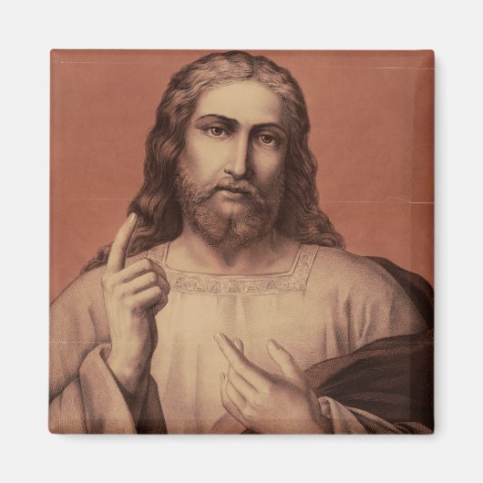 Jesus Christus, der Lehrer Magnet (Vorne)
