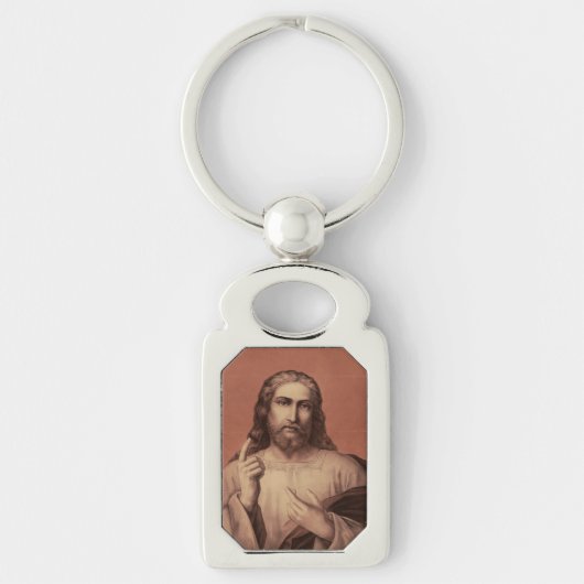 Jesus Christus, der Lehrer Schlüsselanhänger (Vorderseite)
