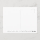 Jesus Christus der Retter-Kruzifix Postkarte (Rückseite)