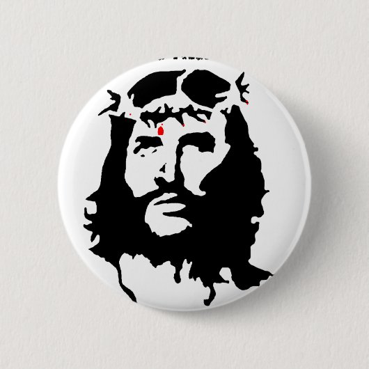 Jesus Christus - der wirkliche Revolutionär Button (Vorderseite)