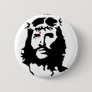 Jesus Christus - der wirkliche Revolutionär Button