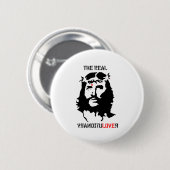 Jesus Christus - der wirkliche Revolutionär Button (Vorne & Hinten)
