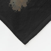 Jesus Christus Design  Fleecedecke (Ecke)