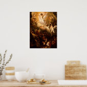 Jesus Christus die Auferstehung Poster (Küche)