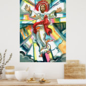 Jesus Christus, die Aufszension Poster (Küche)