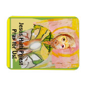 Jesus Christus, die Hohepriester-Karte Magnet (Horizontal)