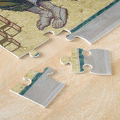 Jesus Christus, die Theotokos und Johannes der Tau Puzzle (Seite)