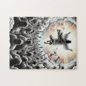 Jesus Christus die Vergewaltigung religiöser Chris Puzzle (Horizontal)