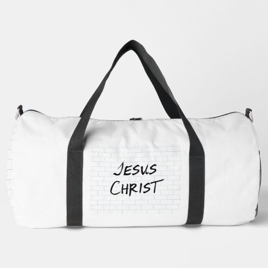Jesus Christus Duffle Bag (Vorderseite)