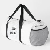 Jesus Christus Duffle Bag (Rechte Ecke)