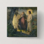 Jesus Christus durch das Grab von ML Greer erwisch Button (Vorderseite)