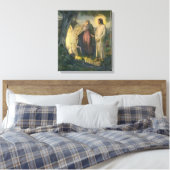 Jesus Christus durch das Grab von ML Greer erwisch Leinwanddruck (Insitu (Schlafzimmer))