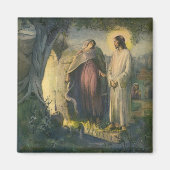 Jesus Christus durch das Grab von ML Greer erwisch Magnet (Vorne)