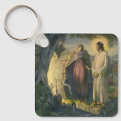 Jesus Christus durch das Grab von ML Greer erwisch Schlüsselanhänger (Vorderseite)