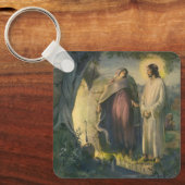 Jesus Christus durch das Grab von ML Greer erwisch Schlüsselanhänger (Vorderseite)