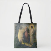 Jesus Christus durch das Grab von ML Greer erwisch Tasche (Vorderseite)