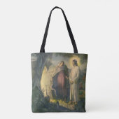 Jesus Christus durch das Grab von ML Greer erwisch Tasche (Rückseite)