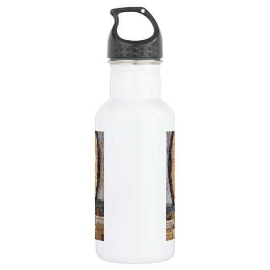 Jesus Christus Edelstahlflasche (Rückseite)