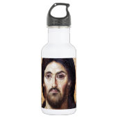 Jesus Christus Edelstahlflasche (Vorderseite)