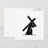 Jesus Christus Einladung (Vorne/Hinten)