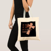 Jesus Christus entstand er Tragetasche (Vorderseite (Produkt))