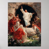 Jesus Christus erhebt sich aus dem Grab, Poster (Vorne)