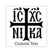 Jesus Christus erobert Emblem Gummistempel (Prägung)