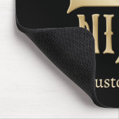 Jesus Christus erobert Emblem Mousepad (Ecke)