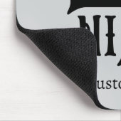 Jesus Christus erobert Emblem Mousepad (Ecke)