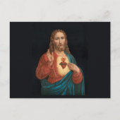 Jesus Christus Feiertagspostkarte (Vorderseite)