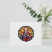 Jesus Christus Feiertagspostkarte (Stehend Vorderseite)