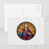 Jesus Christus Feiertagspostkarte (Vorne/Hinten)