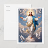 Jesus Christus Feiertagspostkarte (Vorne/Hinten)