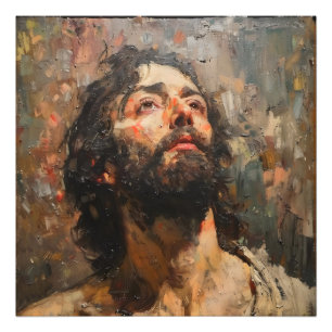 Jesus Christus Fotodruck