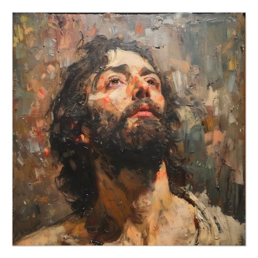 Jesus Christus Fotodruck (Vorne)