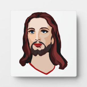 JESUS CHRISTUS FOTOPLATTE