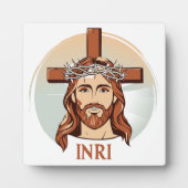 Jesus Christus Fotoplatte (Vorderseite)