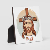 Jesus Christus Fotoplatte (Vorderseite)