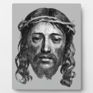 JESUS CHRISTUS FOTOPLATTE