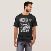 Jesus Christus Frieden mit dir T-Shirt (Vorne ganz)
