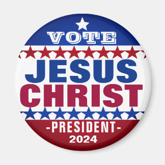 Jesus Christus für die Präsidentschaftskampagne 20 Magnet