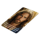 Jesus Christus Gebet der Hoffnung und Gnade Gewohn Magnet (Linke Seite)