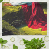 Jesus Christus Gebet im Garten von Gethsemane Handtuch (Gefaltet)