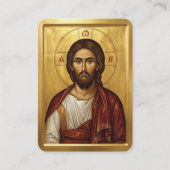Jesus-Christus-Gebetskarten Visitenkarte (Vorderseite)