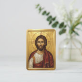 Jesus-Christus-Gebetskarten Visitenkarte (Stehend Vorderseite)